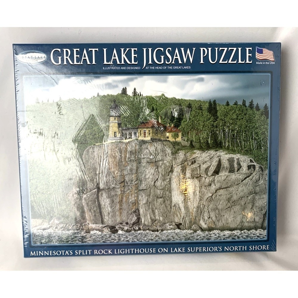 Minnesota Split Rock Lighthouse Great Lake Jigsaw Puzzle 513 Piece - 15"x21" USA